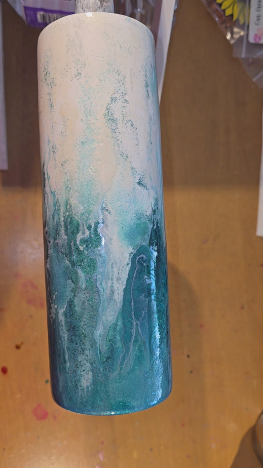 30 oz Marble tumbler